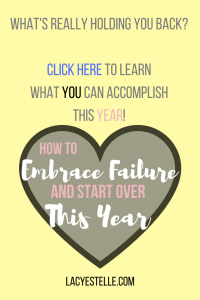 How to start over after failure