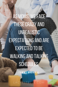 ADHD Mom confessions. The Truth about motherhood expectations.