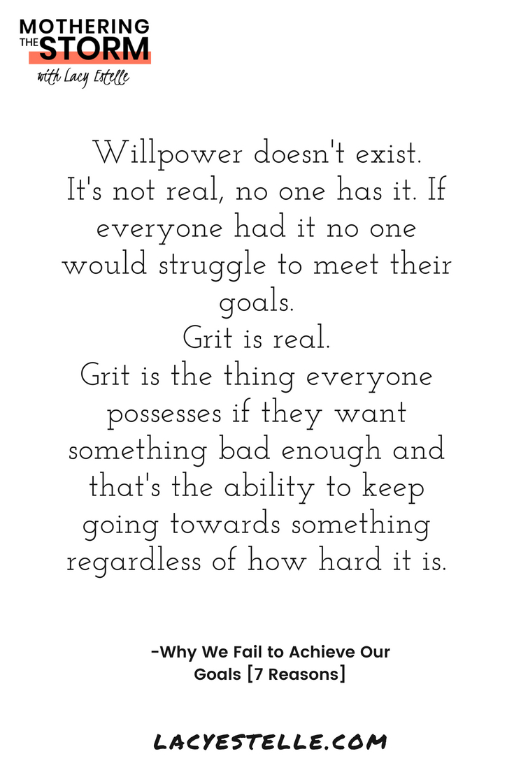 Why We Fail to achieve our goals, lacy estelle, goal coach 