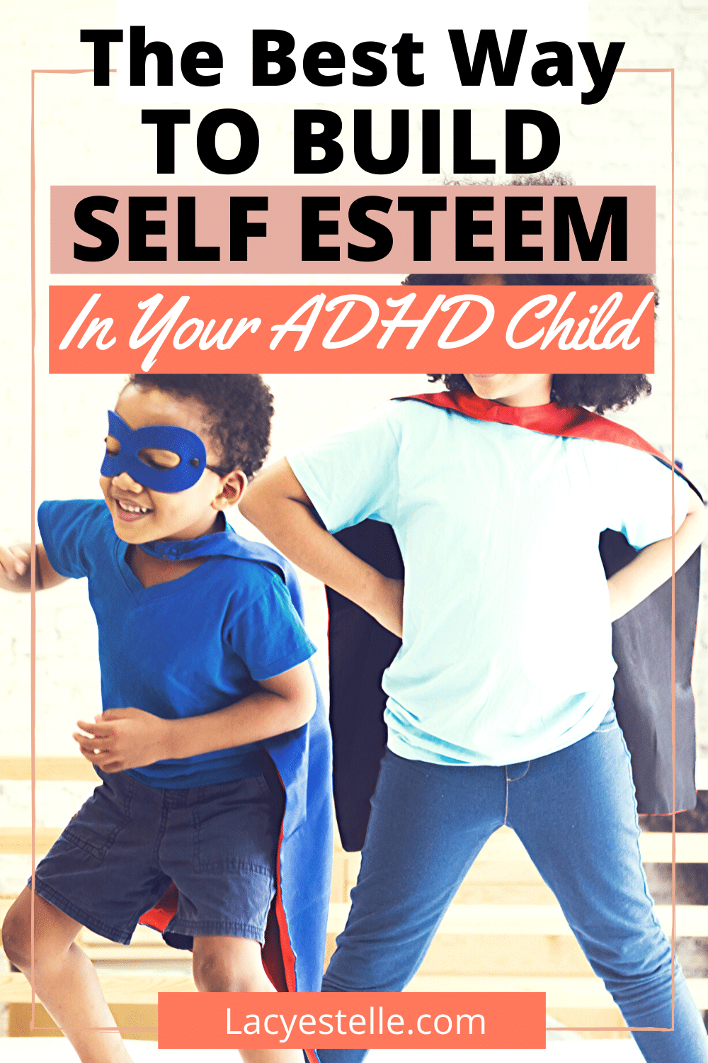 One of my favorite ways to build self esteem in an ADHD child. Adhd children struggle with self esteem more than neurotypical children. 